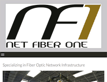 Tablet Screenshot of netfiberoneinc.com